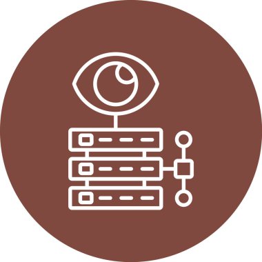 Seo simgesinin vektör illüstrasyonu