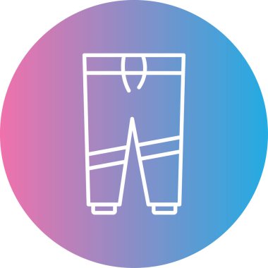 Bir insan simgesinin vektör illüstrasyonu