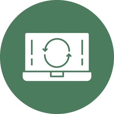 Projeniz için vektör dizüstü simgesi