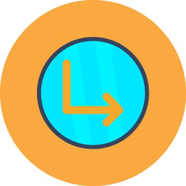 ok sol yön simgesi doldurulmuş - taslak biçimi