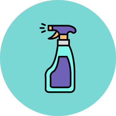 Şişe. Web simgesi basit illüstrasyon