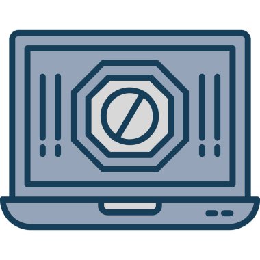 bilgisayar simgesi vektör illüstrasyonu