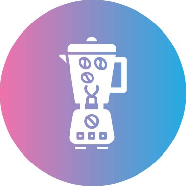 kahve simgesi, vektör illüstrasyonu