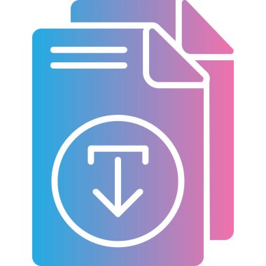 İndir. Web simgesi basit illüstrasyon