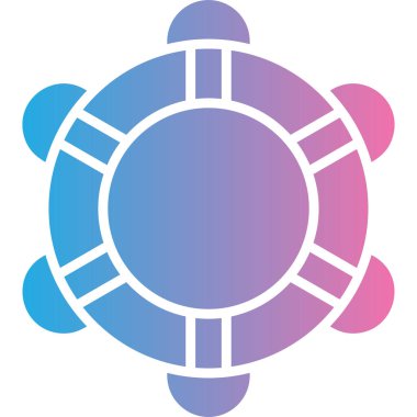 Modern simgenin vektör illüstrasyonu