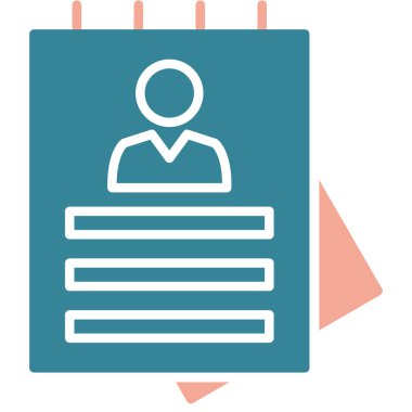 İş. Web simgesi basit illüstrasyon