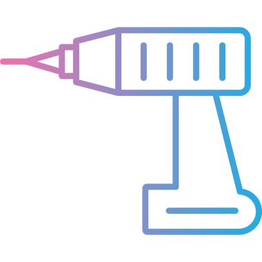 Kalem. Web simgesi basit illüstrasyon