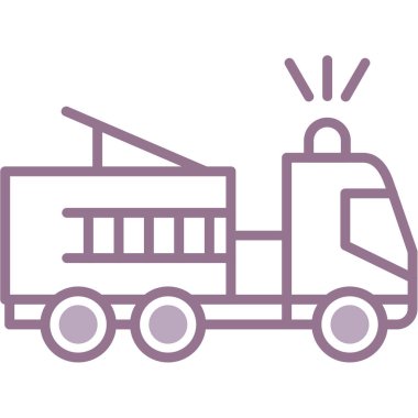 Tren ikonu. İnce çizgi çizimi. renk izole sembol