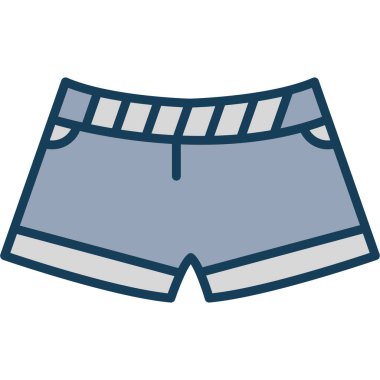 Simge vektör illüstrasyonunu kısaltır