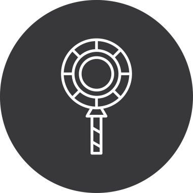 seo modern simgesinin vektör illüstrasyonu