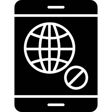 Mobil kutsal kişilerin resmi, vektör çizim