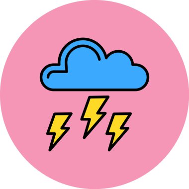 vektör Bulut simgesi illüstrasyonu