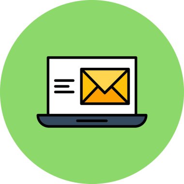 e-posta pazarlama simgesi - taslak biçimi