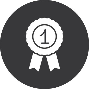 Ödül. Web simgesi basit illüstrasyon