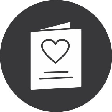 kalp simgesi, vektör illüstrasyonu