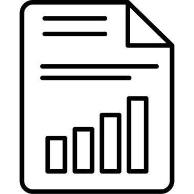 veri analiz grafik simgesi. Beyaz arkaplanda izole edilmiş web tasarımı için özet veri analiz vektörü simgesi