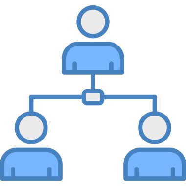 ağ bağlantısı simgesi renk dış hat vektörü