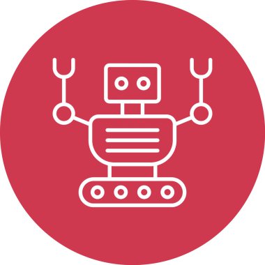 Yapay zeka robot simgesi