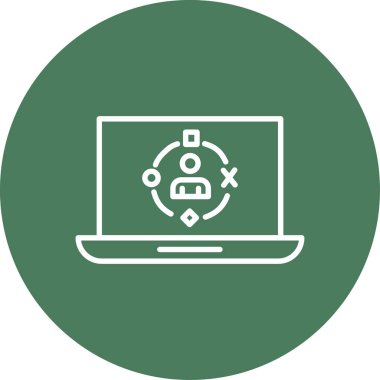 seo modern simgesinin vektör illüstrasyonu