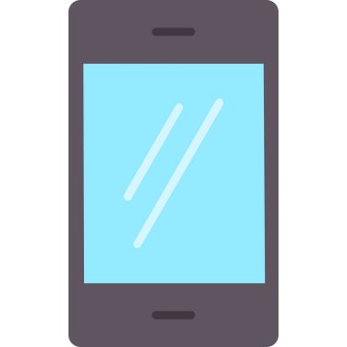 cep telefonu simgesi, illüstrasyon, modern biçim