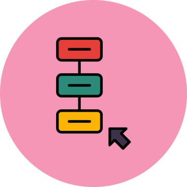 seo modern simgesinin vektör illüstrasyonu