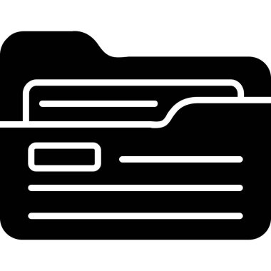 dizin simgesi, vektör illüstrasyonu basit tasarım