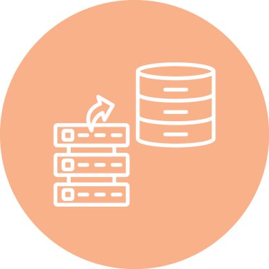 veritabanı simgesi çizimi