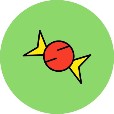 hedef simge vektör illüstrasyonu