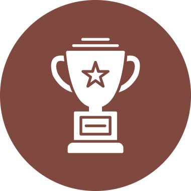 kupa simgesi vektör illüstrasyonu