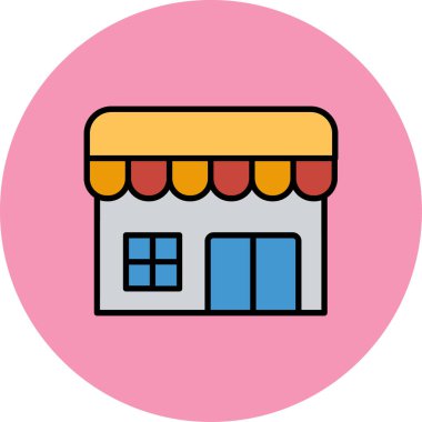 Yapı simgesinin vektör illüstrasyonu