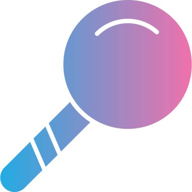 top oyunu simgesi düz stil