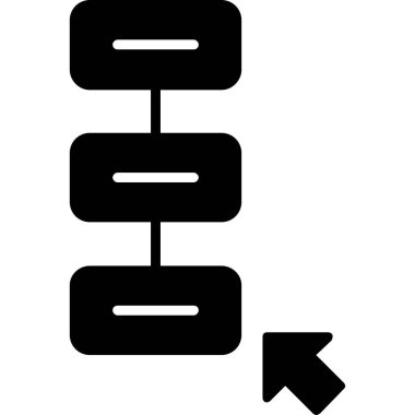 Kolayca düzenleyebilen ve düzenleyebilen Veri Merkezi Vektör simgesi