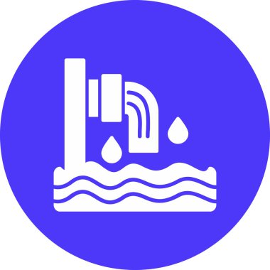 Su borusu. Basit resimleme