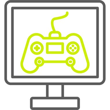 Bilgisayar faresi. Web simgesi basit illüstrasyon