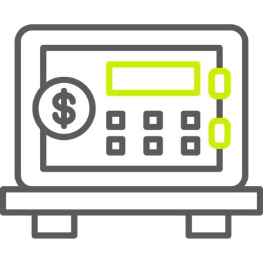 Banknot. Basit tasarım