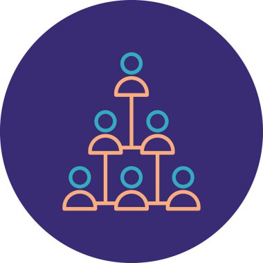 Seo ve pazarlama simgelerinin vektör illüstrasyonu