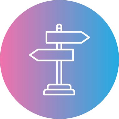 Modern simgenin vektör illüstrasyonu