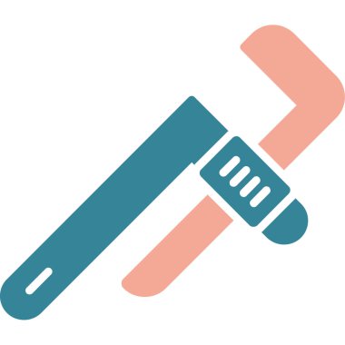 Tornavida Düz Vektör Simgesi