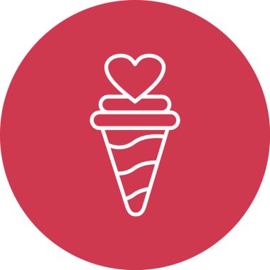 tatlı ve lezzetli dondurma, vektör tasarımı