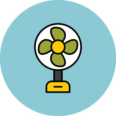 Ayçiçeği simgesinin vektör illüstrasyonu