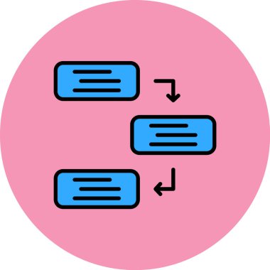 seo modern simgesinin vektör illüstrasyonu