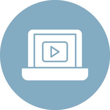 Modern simgenin vektör illüstrasyonu