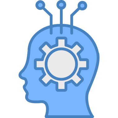 şanzıman simgesi olan beyin