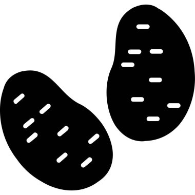 taze meyve vektörü simgesi.