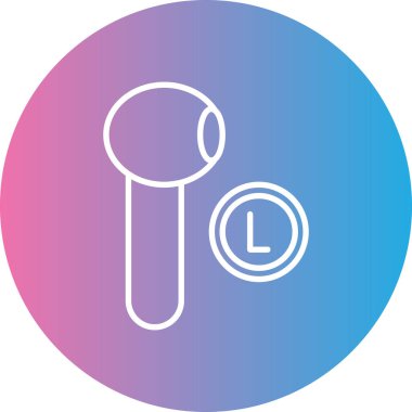 Modern b 'nin vektör illüstrasyonu eksik simgesi