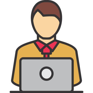 İş yönetimi vektör simgeleri