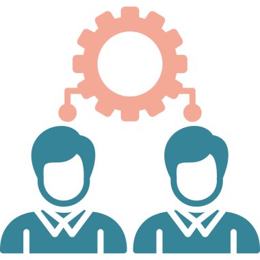 Teçhizat Web simgesi basit illüstrasyon