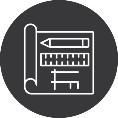 kalem simgesi vektör illüstrasyonu