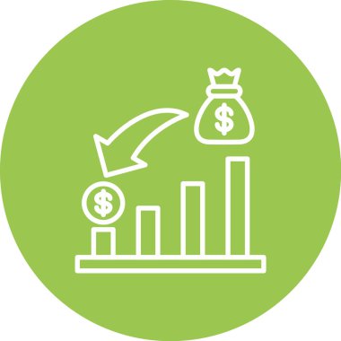 iş simgesi vektör illüstrasyonu