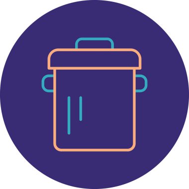 Gaz simgesinin vektör illüstrasyonu